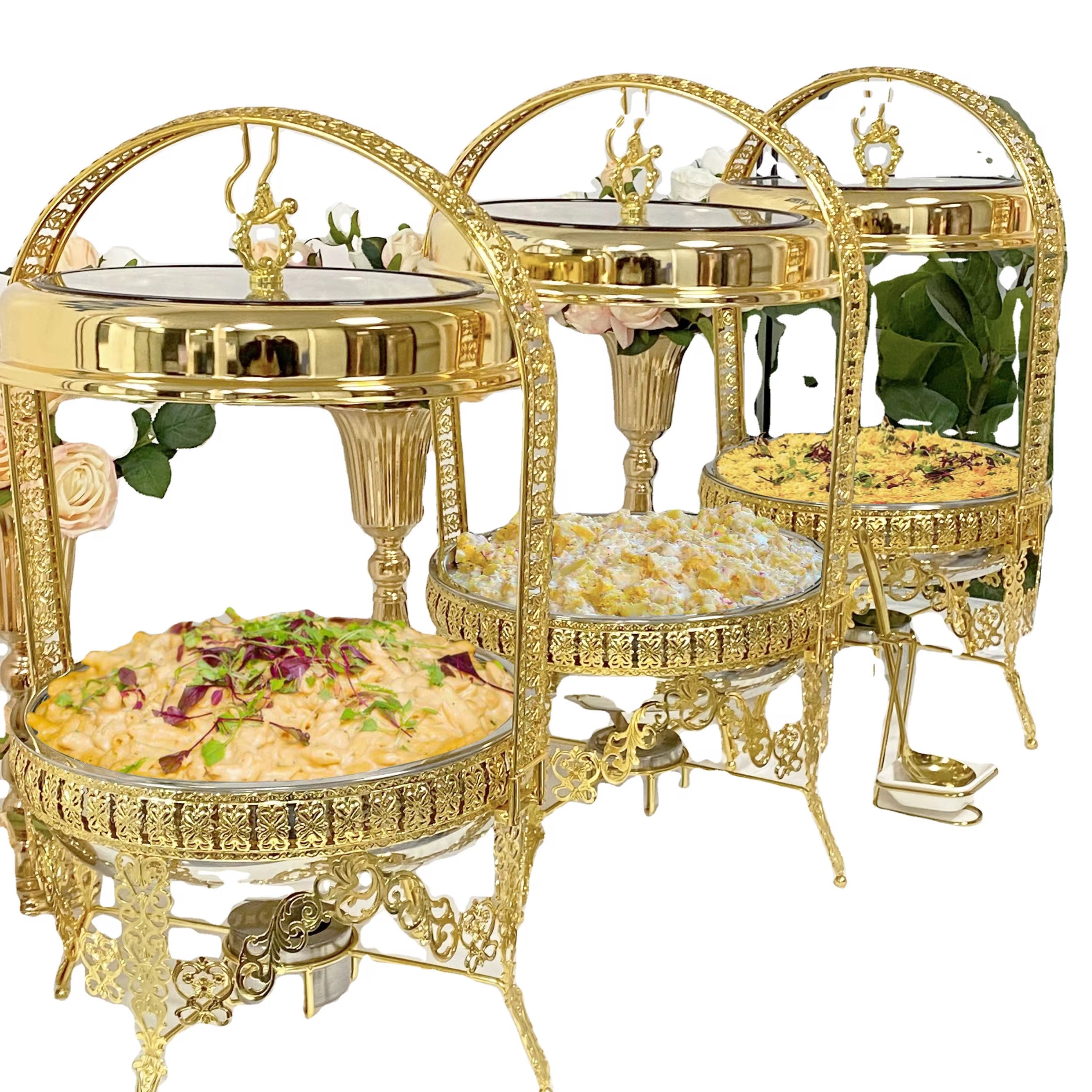 Golden Butterfly Visual
Cover Chafing Dish