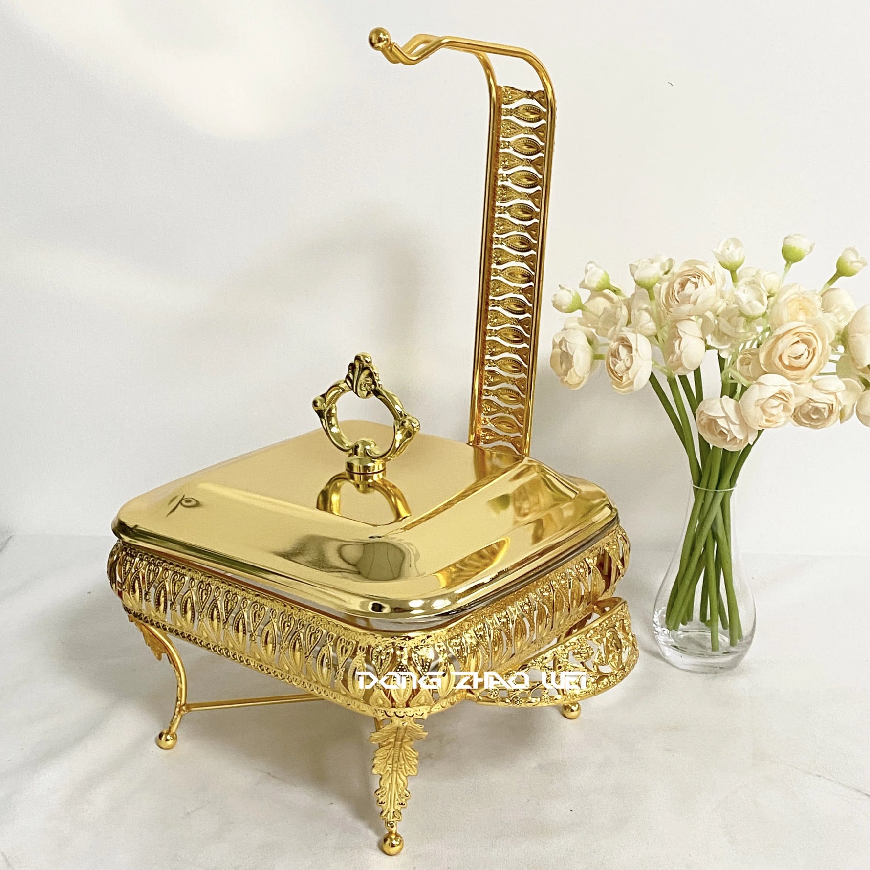 Luxury Square food warmer dish